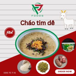 Cháo tim dê