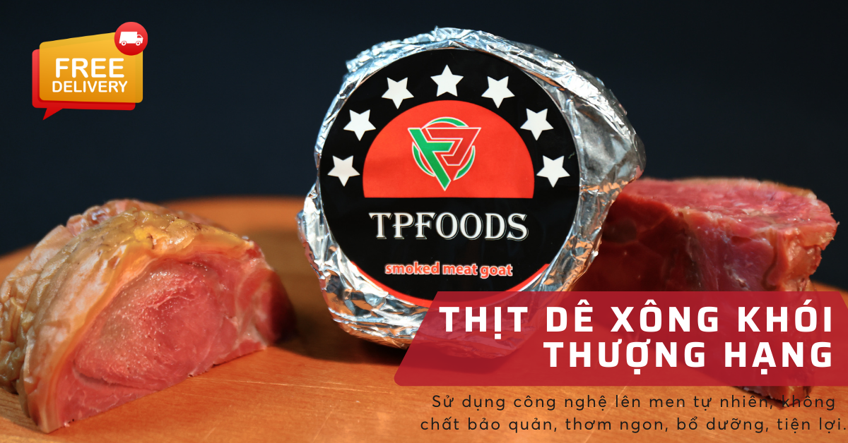 Thịt dê xông khói TP thượng hạng